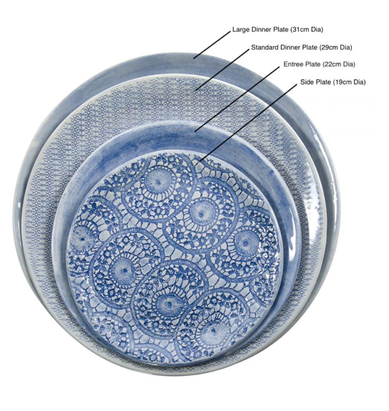 Side Plate Standard Washed Albany 