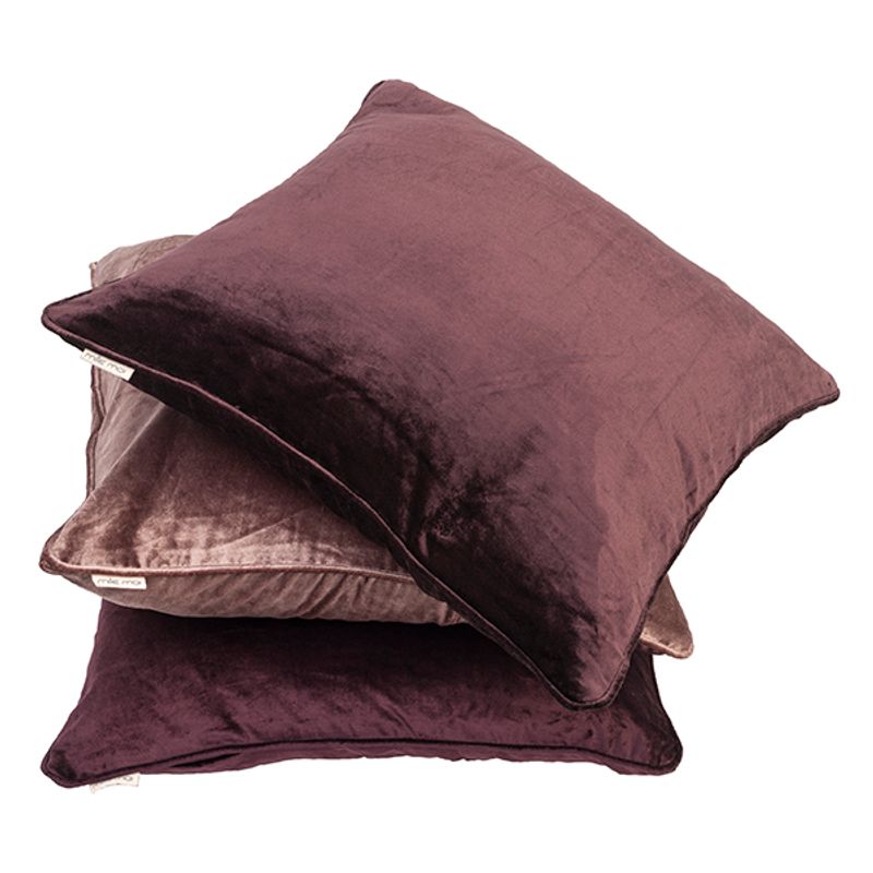 cushion cover Velvet shiny lovely pink