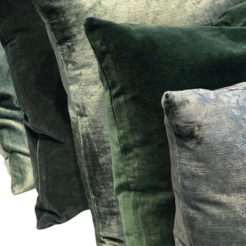 cushion cover jade green 