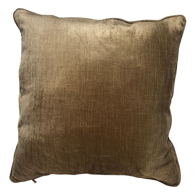 Cushion Cover Slub Velvet Decadent Green