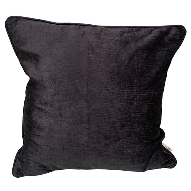 cushion cover velvet slub antrasithe