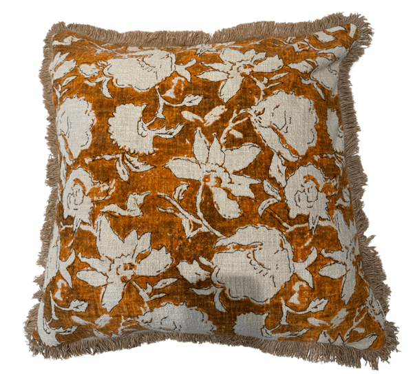 Putetrekk Simplicity Flower Burned Orange