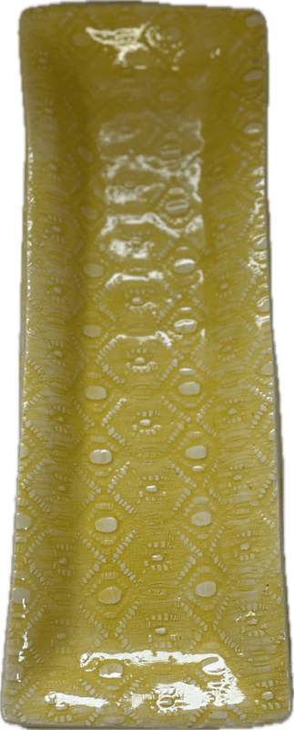Utensil Long Skinny Mixed Pattern Yellow 