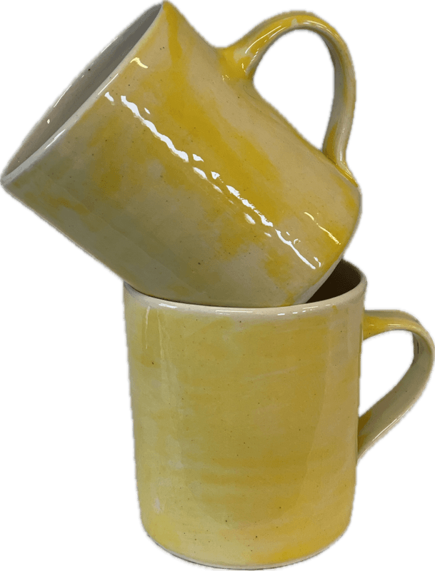 Mug Straight Small Wash Yellow 