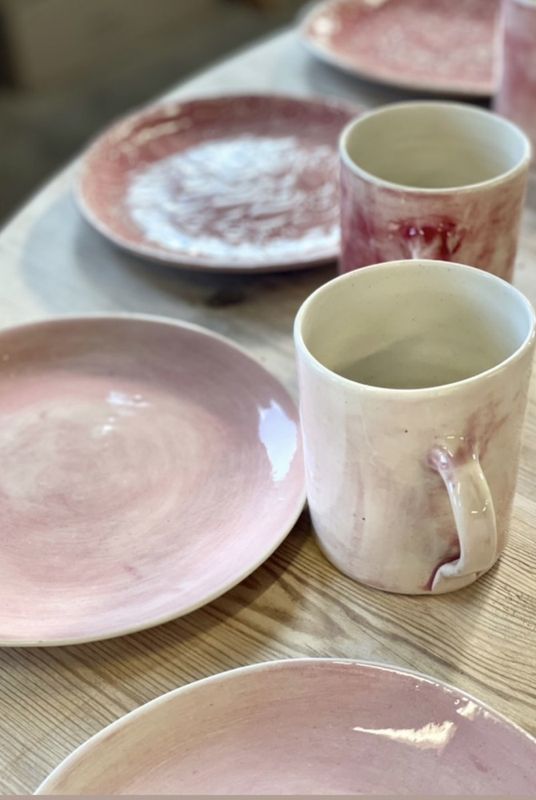 Mug Straight Small Bright Pimento