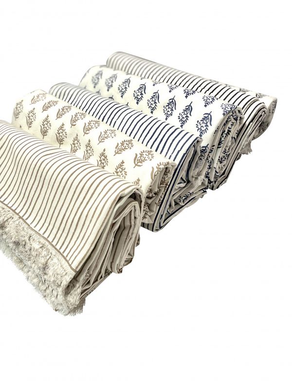Throw Stripe Blue