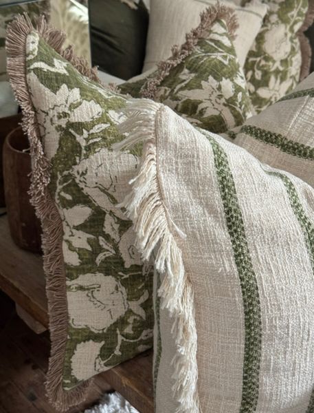 Putetrekk Simplicity Stripes Dark Green