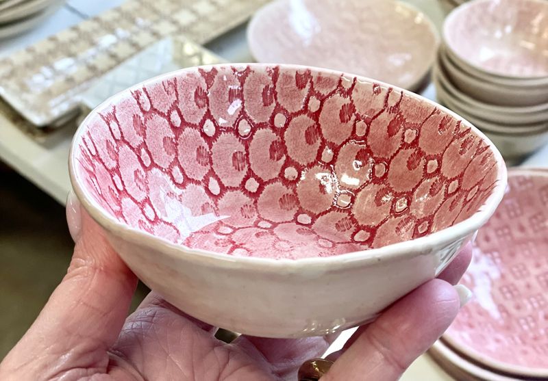 Ramekin Round Mixed Pattern Pimento 
